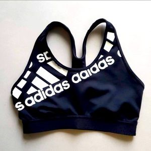New Adidas Logo Sport Bra